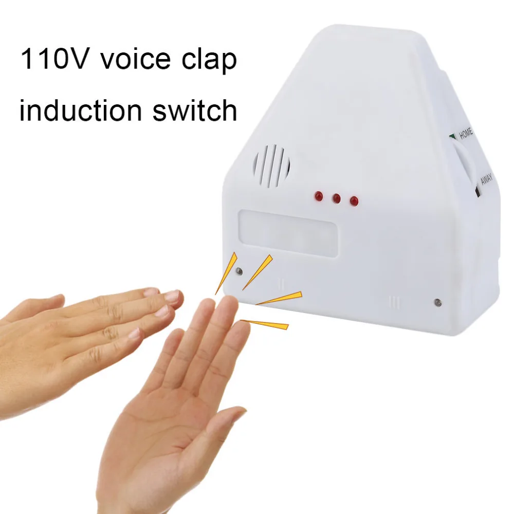 110V Electronic Gadget Hand Light Switches Universal Clapper Sound