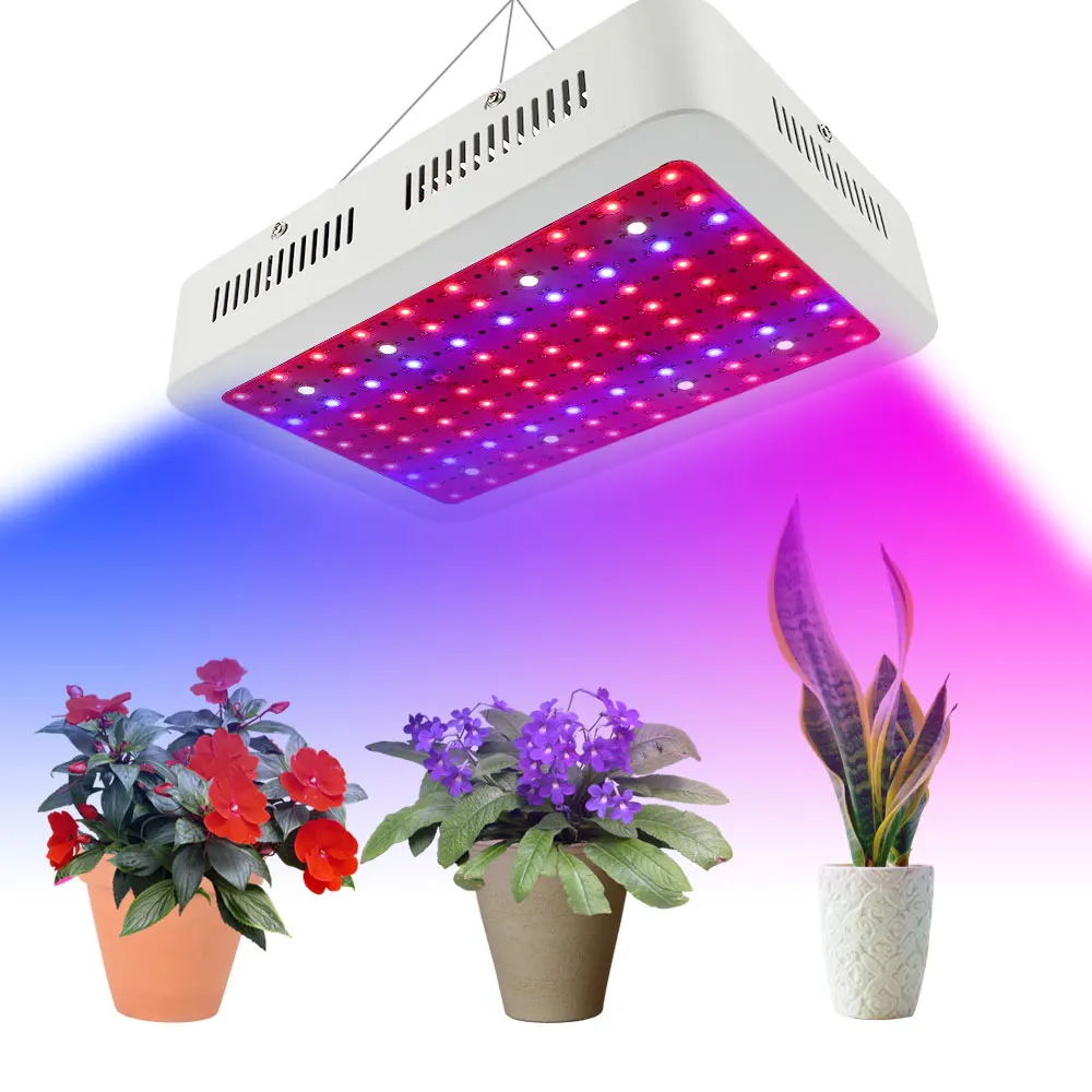 

1000W LED Growing Lamp Single Core Plants Grow Light Aluminum 85-265V Illuminations for Plants Vegs Hydroponic System