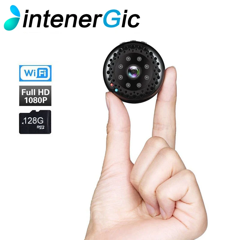 

2Cps With WIFI Hotspot HD 1080P Mini Camera 170 degree wide angle IR Night Vision Cam Surveillance IP Camera Remote Alarm