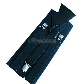 

1PC New Mens Womens Unisex Clip-on Suspenders Elastic Y-Shape Adjustable Braces