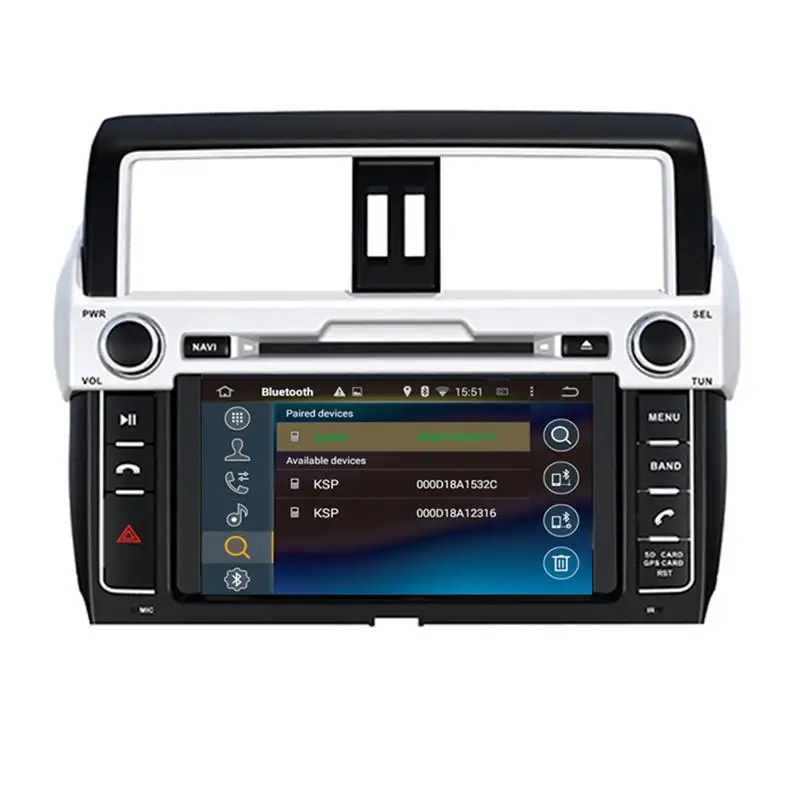 Discount 8" in-dash Android Car DVD Player with TV/BT 3G GPS WIFI,Audio Radio Stereo,Car PC/multimedia headunit for Toyota Prado 2014 2