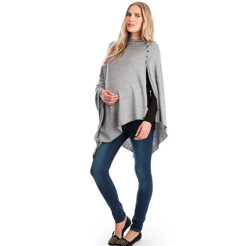 Long Sleeve Maternity clothes Nursing Breastfeeding tops winter Nursing