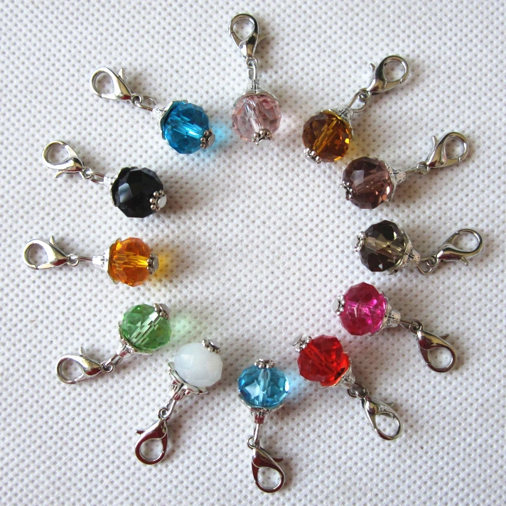 rhinestone pendant charms