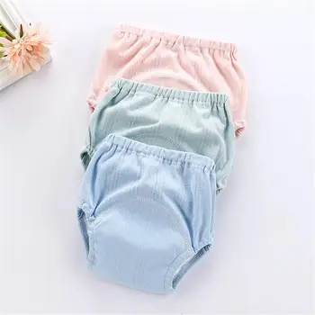

Kidlove Cotton 4-layer Washable Reusable Dipper Pants Breathable Leakproof Nappy