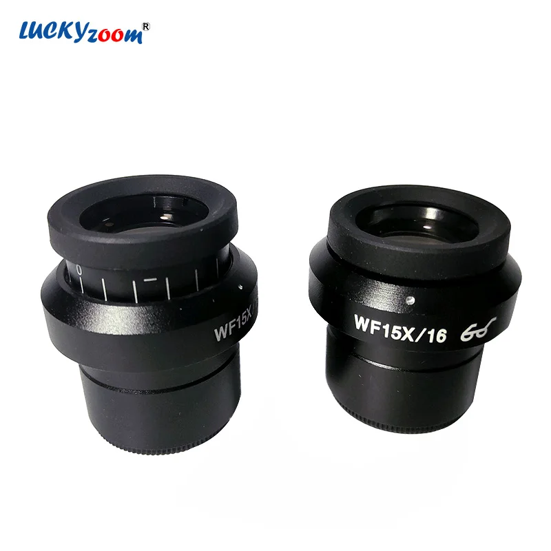 Lucky зум бренда WF15/16 мм Widefield тринокуляр стерео окуляр микроскопа 30 крепление с