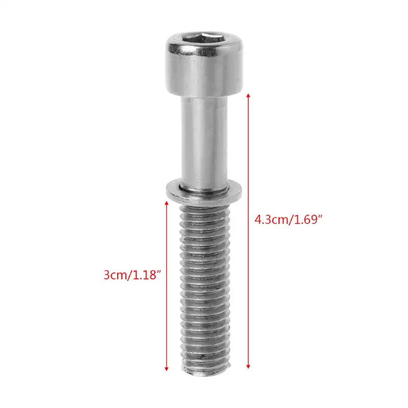 Bicycle Seat Post Seatpost Clamp Binder Screw Bolt Adjustment Adjuster 15-25mm