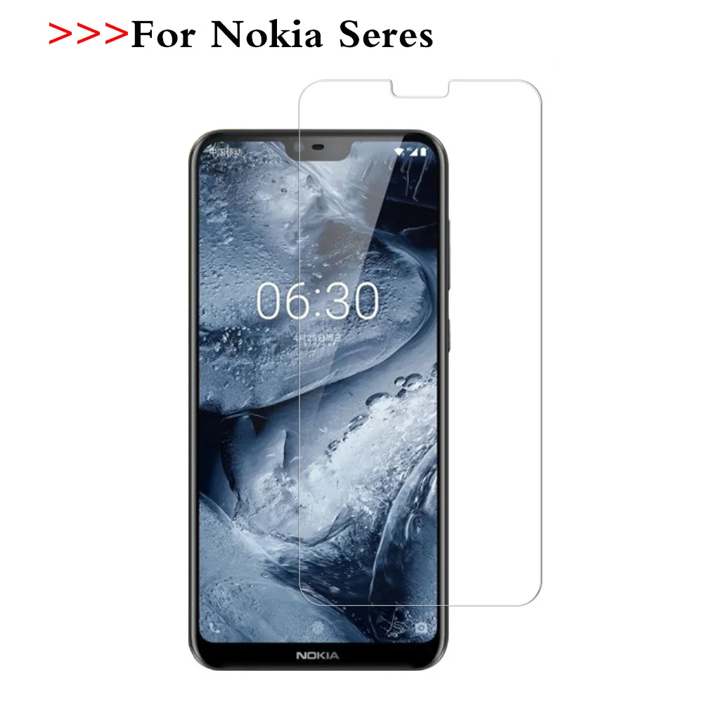 Защитный экран 9H для Nokia 2 3 5 6 7 8 X5 X6 закаленное стекло plus защитная пленка 1 Plus |