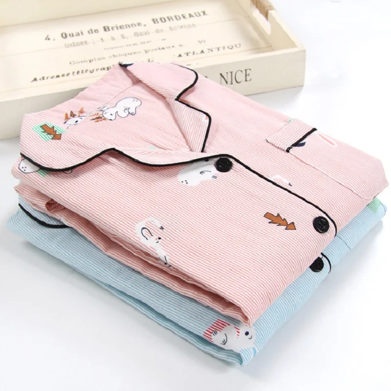 women spring cotton home clothing (1)