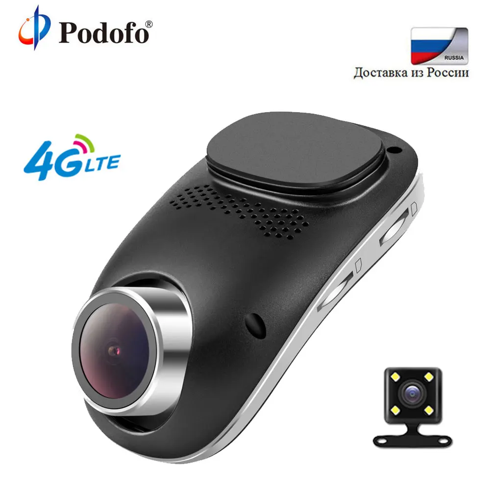

Podofo 4G Dash Camera Android GPS ADAS Registrator Dual lens Dash cam Full HD 1080P Mini Loop Recording Dashcam Car DVR Wifi