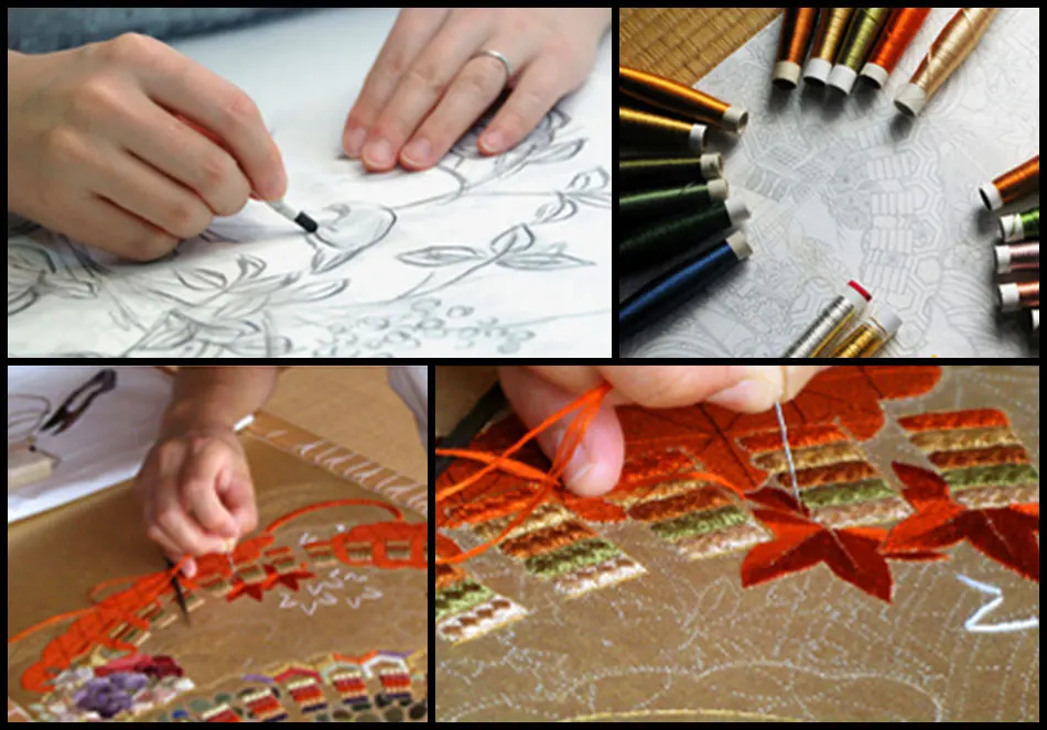 DOEES Vintage Phone Case For iPhone 6 6S 7 Plus Handmade 3D Rose Embroidery Pattern For Samsung Galaxy S8 Plus S7 S6 Edge Cases (2)