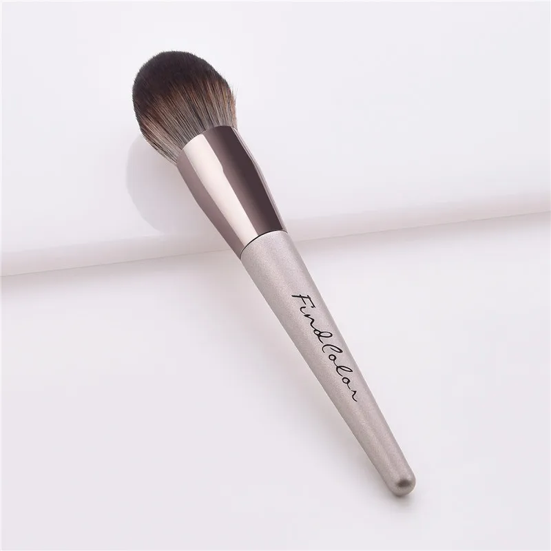 1 Pcs Makeup Brush Pro Beauty Facial Tool Foundation Concealer Flat Oblique/Flame Double Head Cosmetic Brushes | Красота и здоровье