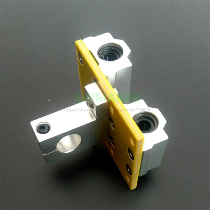Reprap Prusa i3 3D принтер части оси X Металл exturder каретки алюминиевый сплав для MK8 bowden кормления hotend