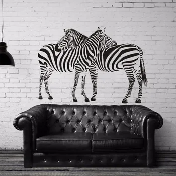 

Zebra Wall Sticker Decal Posters Vinyl Wall Art Decals Decal Decor Mural Wild Animal Sticker Zebra Car Sticker