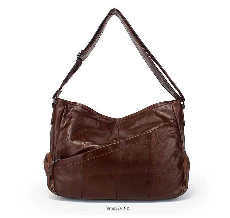 de Couro Macio Mulheres Hobos Bolsa de