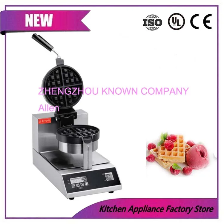 

Digital Rotary Waffle Machine Electric Glove Single Waffle Furnace Commercial muffins