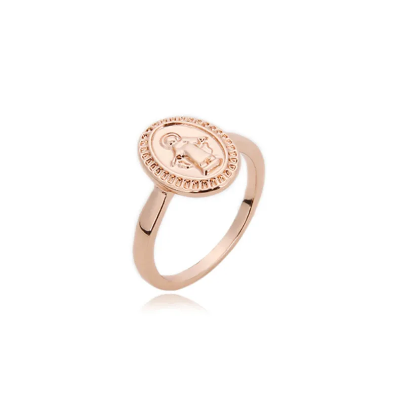 Новое поступление 2018 модные кольца Bijoux из розового золота обручальные для женщин