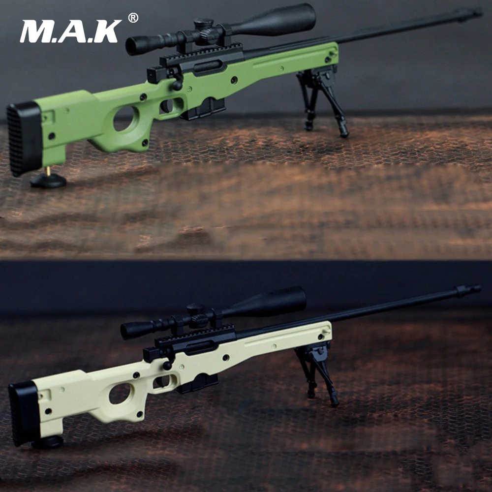 1/6 солдат аксессуар Оружие Игрушка AWM/L96A1 зеленый/песок Цвет снайперская винтовка
