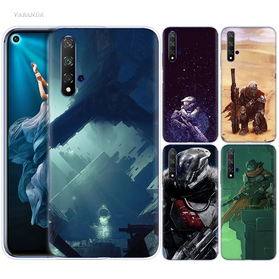 

Destiny 2 Game Case for Huawei Honor 8X 8C 8 9 10 20 Play 8A lite Pro V20 Y9 Y7 Y6 Y5 Prime 2018 2019 Silicone Anime Phone Bags