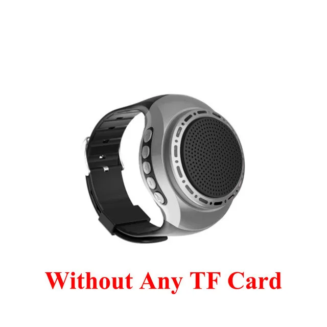 U6 цветной светодиодный часы для бега, крутые наручные часы Buetooth, динамик, Спортивная музыка, FM радио, поддержка 8 ГБ, 16 ГБ, TF карта - Цвет: Black No TF Card
