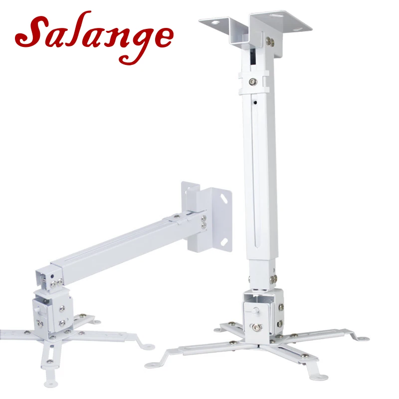 Us 23 99 40 Off Salange Projector Ceiling Mount Hanger 360 Degrees Adjustable Bracket For Epson Excelvan Unic Lcd Dlp Projector In Projector