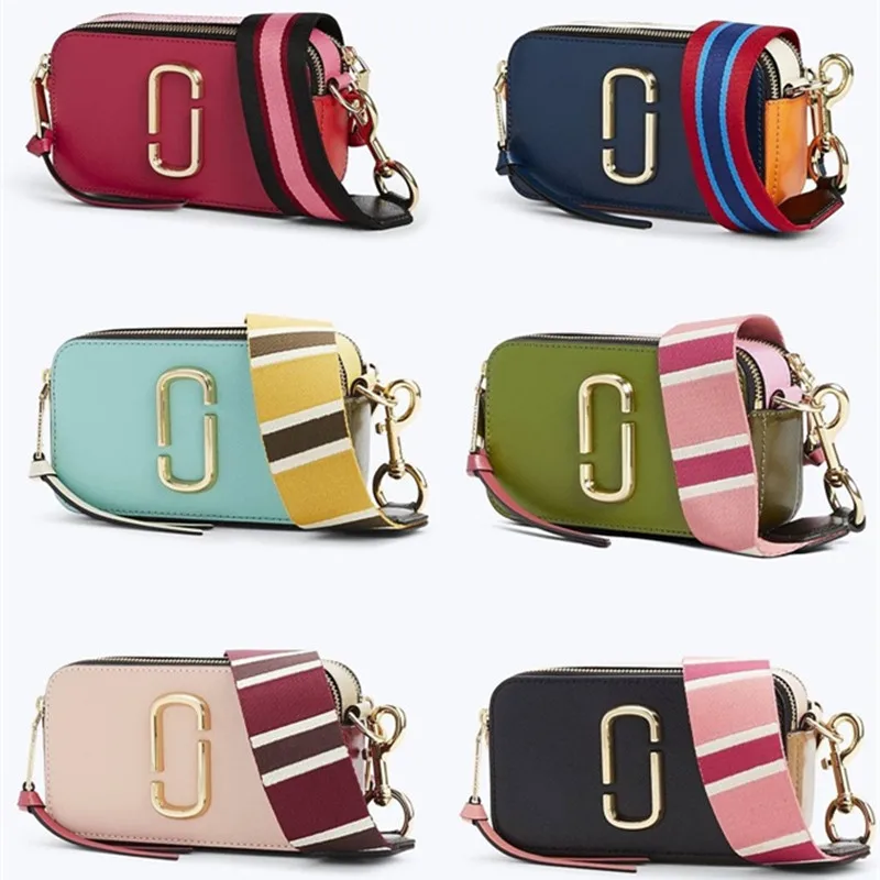 

2019 Cosy new cowhide color matching camera bag European and American fashion leather handbag mini shoulder camera bag handbags