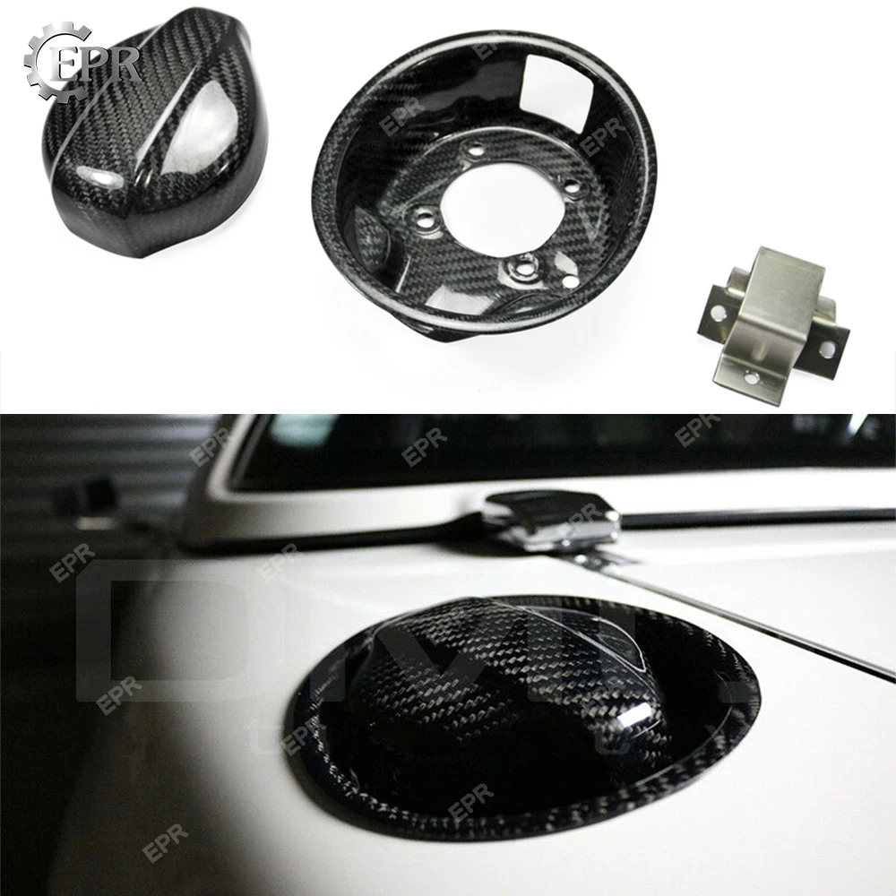 

For Mazda MX5 (1989-1997) NA Carbon Fiber Fuel Cap Cover Lid Set Body Kit Tuning Part Trim For MX5 NA Carbon Fule Tank Cover