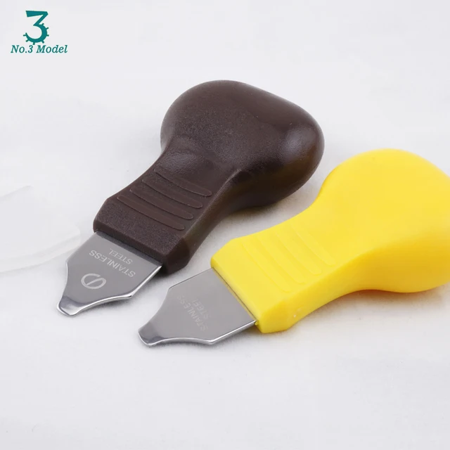 Model Making Tool Metal Stainless Steel Open Mold Separation Device Durable Model Building Tools Hobby Cutting Tools Accessory Model Building Kits TOOLS color: Yellow