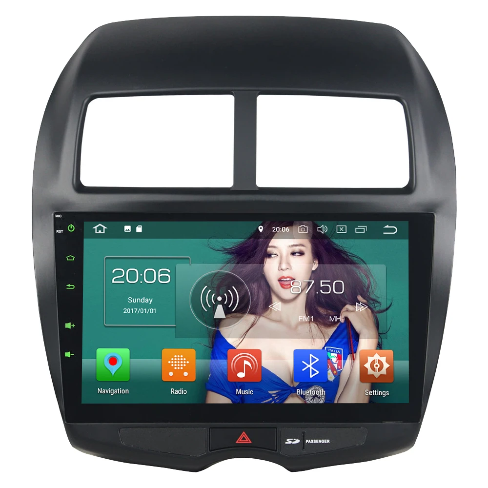 Top KLYDE 10.1" 4G Octa Core Android 8 7.1 4GB+32GB Car DVD Multimedia Player Radio For Mitsubishi ASX RVR Outlander Sport 2010-2017 0