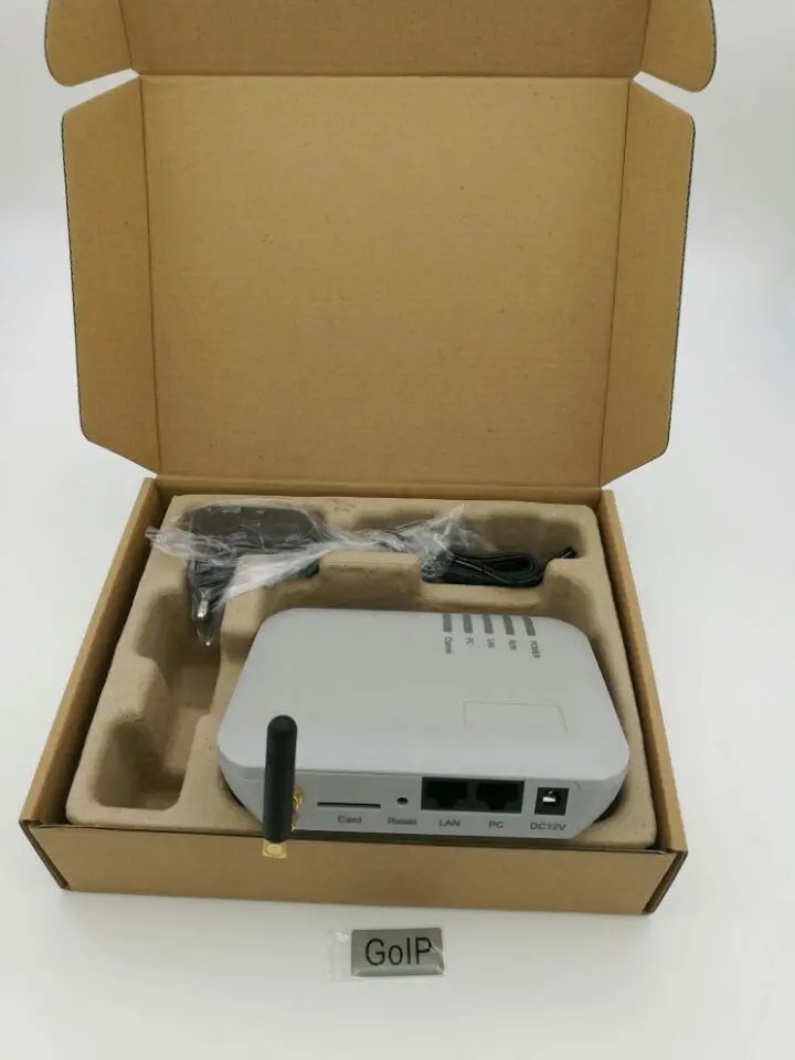 “ Adaptador de Rádio sobre ip 10/100 Lan Roip 102 Voip