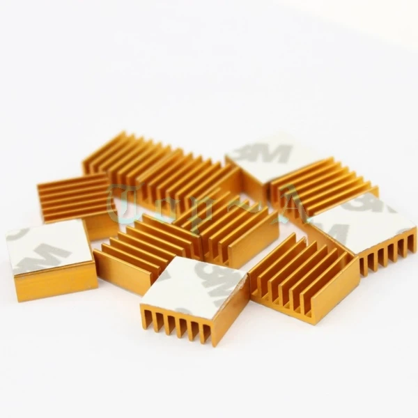 

Gdstime 10 шт. 14 мм x 6 мм алюминиевый радиатор 14x14x6 мм чип процессора GPU VGA RAM светодиодный IC Радиатор охлаждающий кулер GDT-001