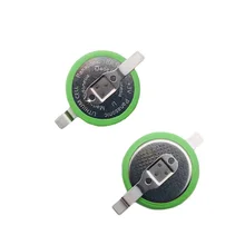 2pcs/lot Panasonic BR1632A/FAN 3V with SMD Foot Button Wide Temperature Battery BR1632A Battery 125 Degree High Temperature
