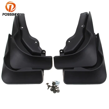 

POSSBAY Car Fender Mudguard Protection Splash Mud Guard for 2013-2014 Mercedes-Benz C-Class Sport Car Styling