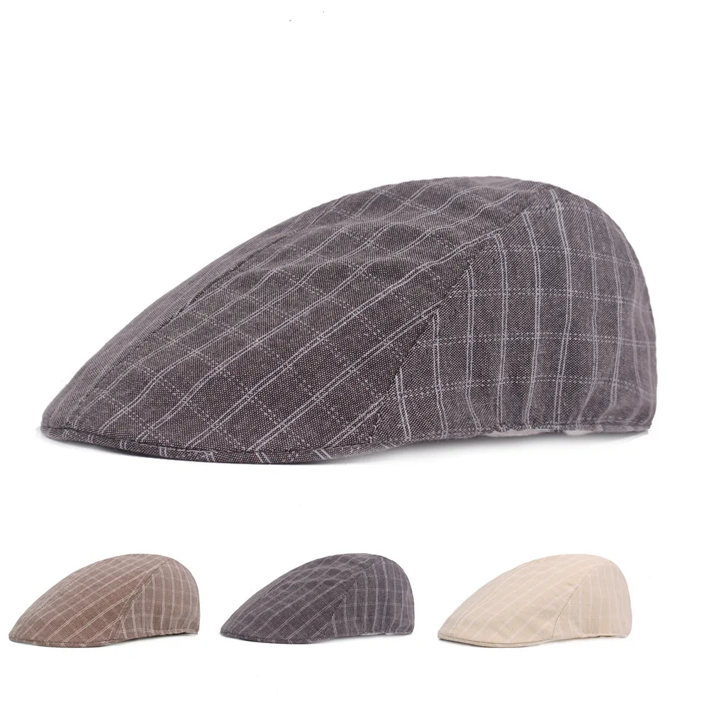Peaked Cap Beret Concise Forward Thin Section Hats Men Sun Hat Newsboy Cap Wholesale Drop