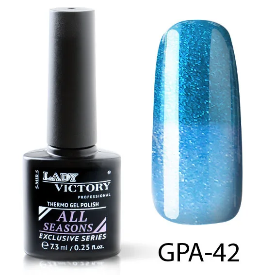 Lady Victory Temperature Color Changing Gel Polish GPA-42. Freeshipping. Exclusive Series | Красота и здоровье