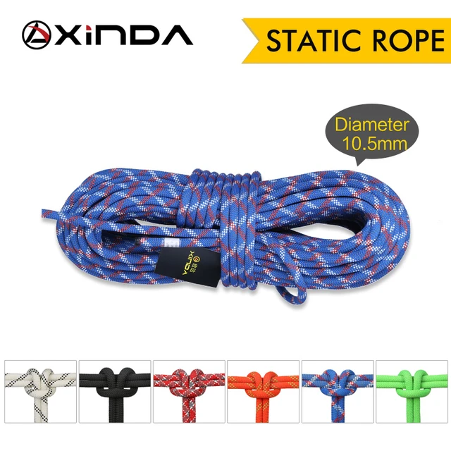 Corde d'accessoire pour corde d'escalade statique (10 m)