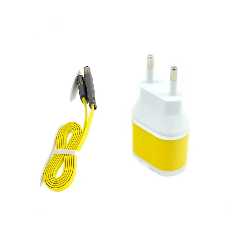 5V 2A Wall Charger Plug + 2in1 Cable for Micro USB and Samsung galaxy S4 S5 S6 LG Nexus 5 iphone 6 / plus 5s | Мобильные телефоны и
