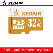 Xedain бренд Micro SD HC 16 ГБ 32 ГБ 64 ГБ Class 10 microSDXC Макс карты памяти TF карты Поддержка официальный проверки телефон