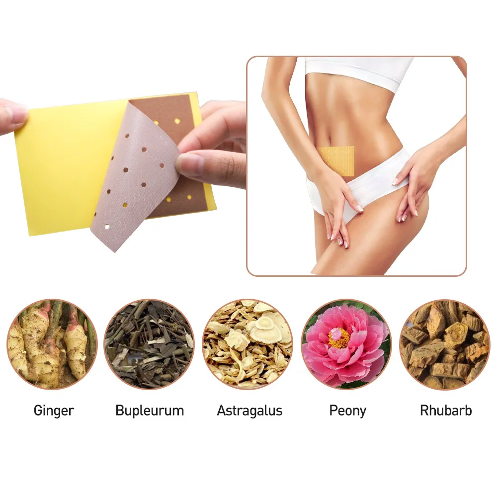 Sumifun 36 pieces Weight Loss Paste Navel Slim Lose Weight  Patch Health Slimming Patch Slimming Diet Products Detox Adhesive-4