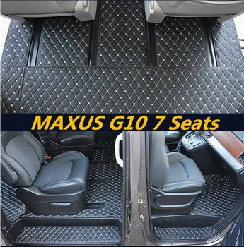 

3D Slush Floor Mats Foot Pad Mat & Trunk Mats For MAXUS 2016 2017 2018 7Seats (6colors) BY EMS