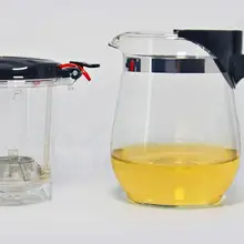 Модный горячий термостойкий стеклянный чайник 500 мл, цветочный чайный набор, Чайник Пуэр, кофейник