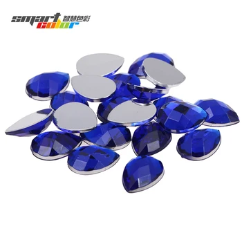 

Many Colors 13x18mm 200pcs Oval Shape Earth Facets Acrylic Flat Back Acrylic Shape Glue On Beads Decorate DIY