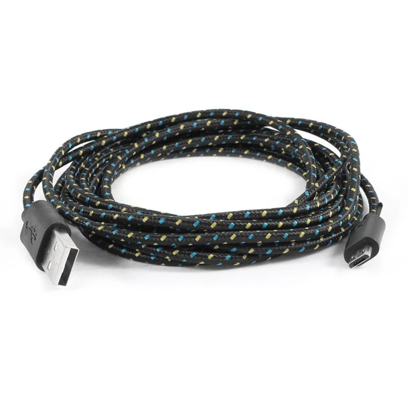 

Black Micro USB 5 Pin Data Charger Cable Cord 3 Meter