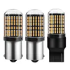 1 шт. T20 7440 W21W светодиодный лампы 3014 144smd светодиодный CanBus без ошибок 1156 BA15S P21W BAU15S PY21W светодиодный светильник для поворотов светильник при отсутствии флэш-памяти ► Фото 1/6