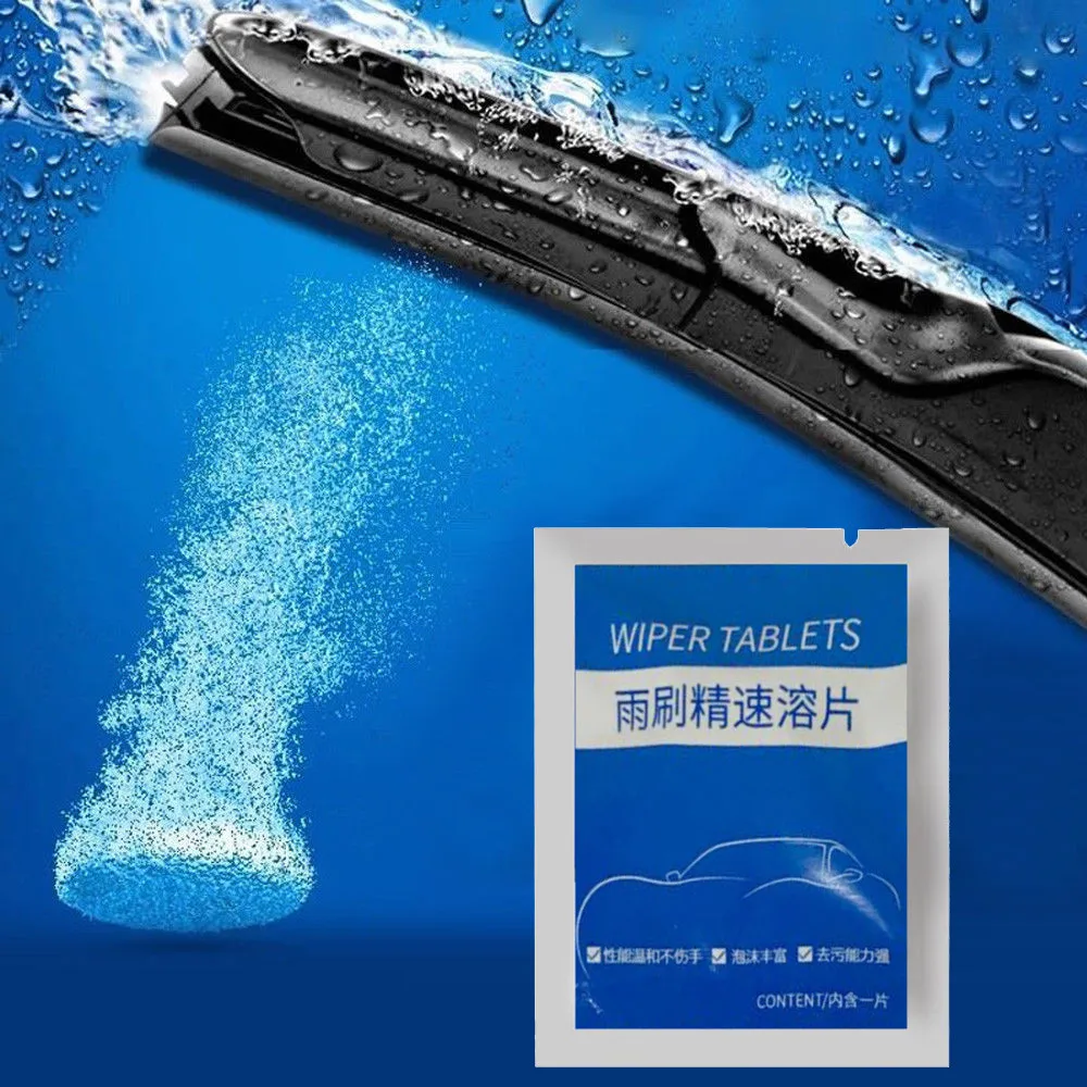 

CARPRIE car care cleaning 10/5/1pcs Auto Car Windshield Glass Wash Cleaning Concentrated Effervescent Tablets car shampoo foam