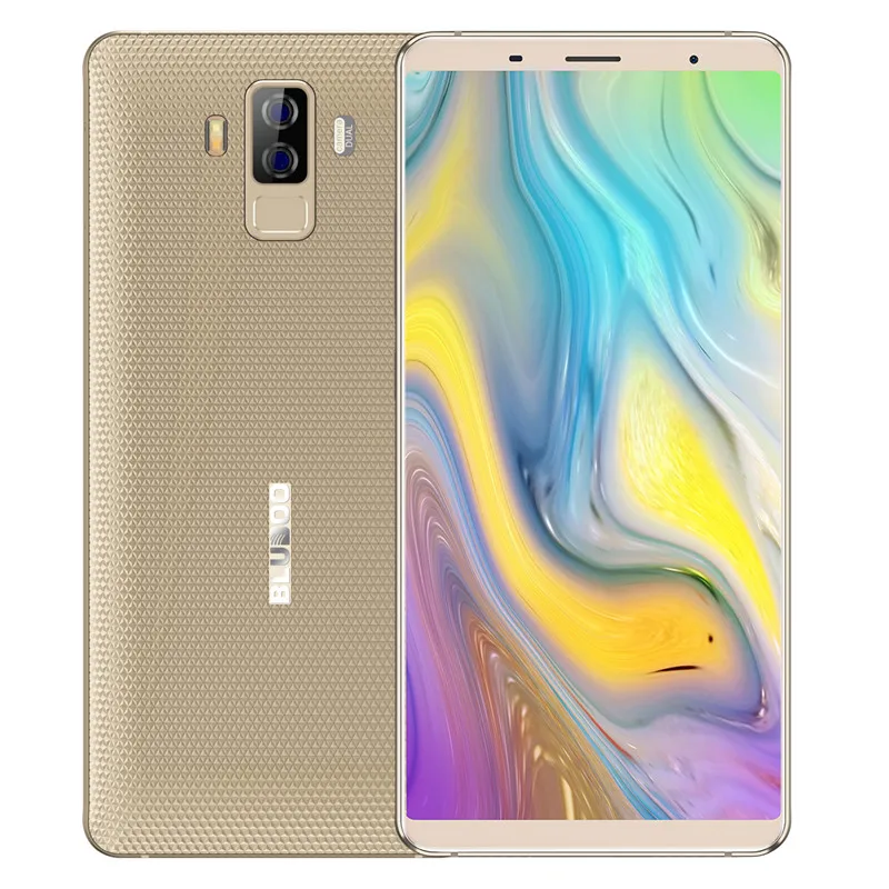 BLUBOO S3 смартфон 8500 мАч FHD+ 6,0 дюймов 4 ГБ+ 64 ГБ MTK6750T Восьмиядерный 1,5 ГГц двойной сзади Камера 21MP+ 5MP 4 г мобильного телефона - Цвет: Gold