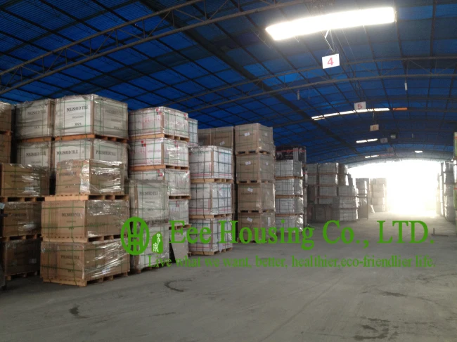 Double loading Polished Porcelain Floor Tiles For Residential, 60cm*60cm Floor Tiles