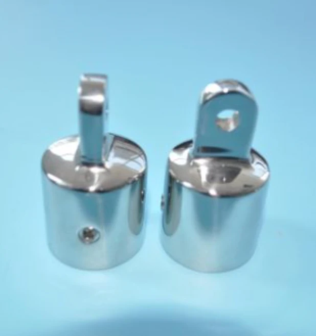 

2 Eye End Cap Bimini Top Fitting / Hardware-3/4'' 316 Marine Stainless Steel