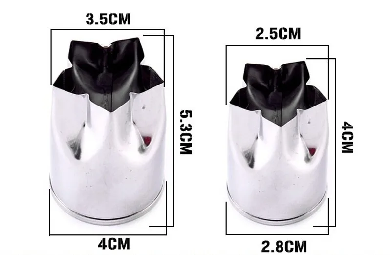 Из нержавеющей стали восемь наборов цветов и овощей резки фруктов нож является тиснение плесень печенья печать плесень помадки формы A871