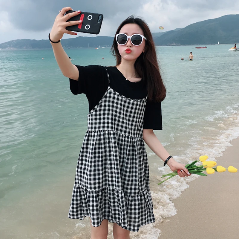 korean loose dress