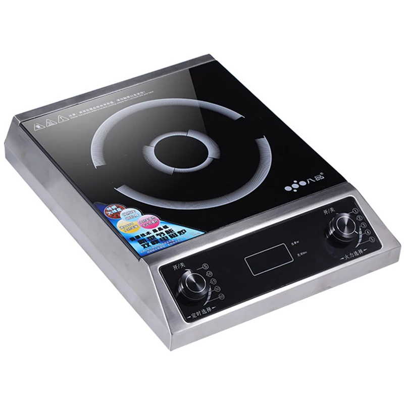 

Cooking Stove Commercial Household Frying Stove 3500W High Power Stainless Steel Flat Hot Pot Energy-saving Induction Cooker